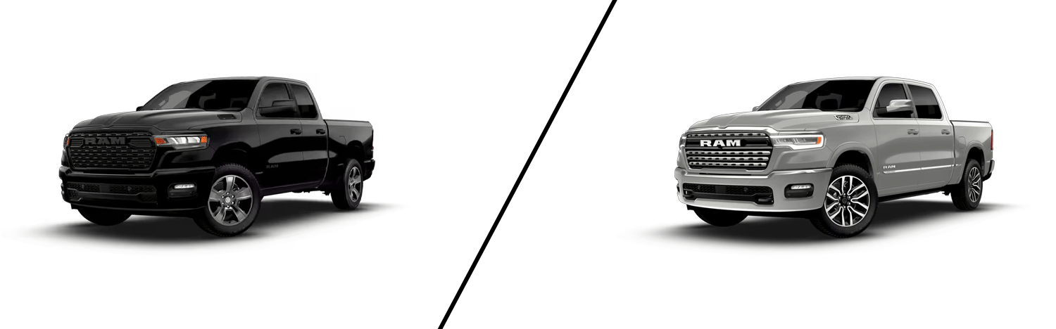 2026 Ram 1500 Express vs 2026 Ram 1500 Limited