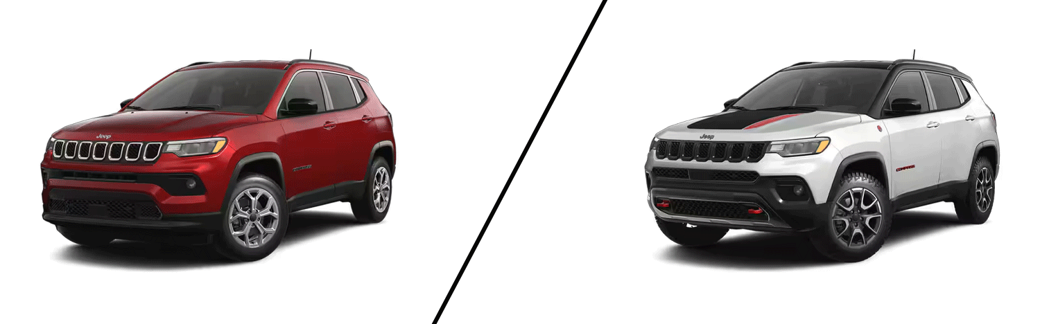 2026 Jeep Compass Latitude vs 2026 Jeep Compass Trailhawk