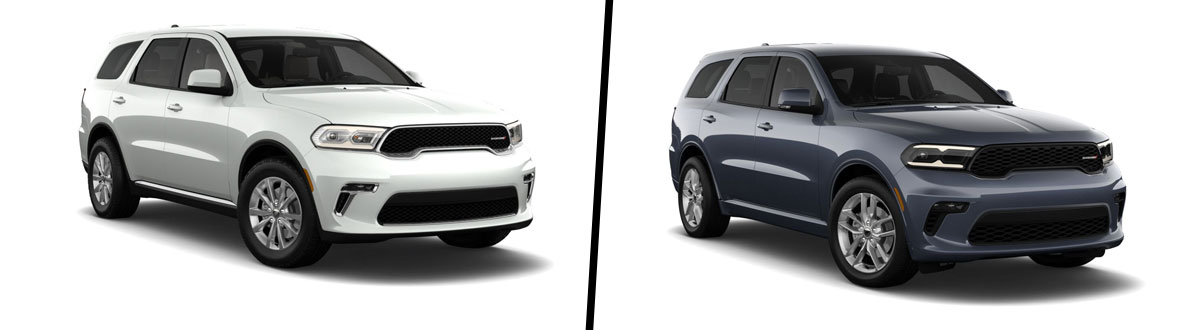 2021 Dodge Durango SXT vs 2021 Dodge Durango GT Plus