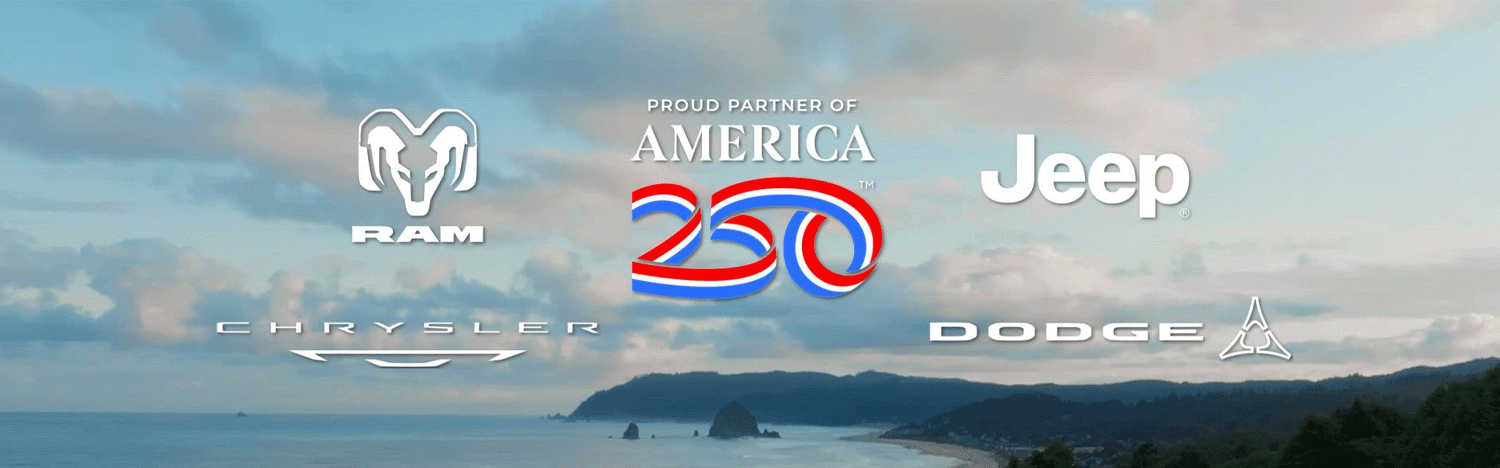 Chrysler, Dodge, Jeep®, Ram Brands Announce Partnership to Drive America's 250th Anniversary Celebration