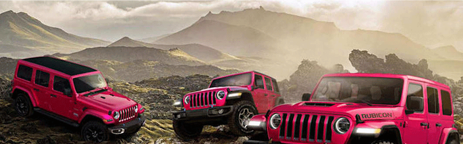 Tuscadero Pink Jeep Wrangler Surpasses 30,000 Orders